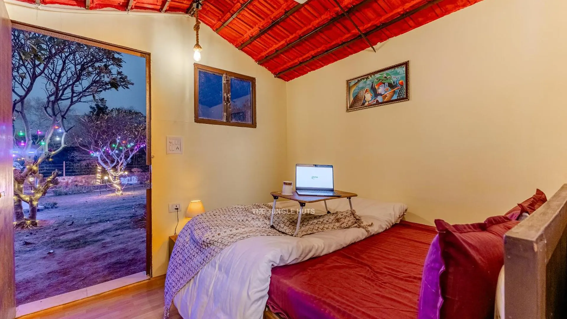 Campeggio Hotel The Jungle Huts Farm Gurgaon India